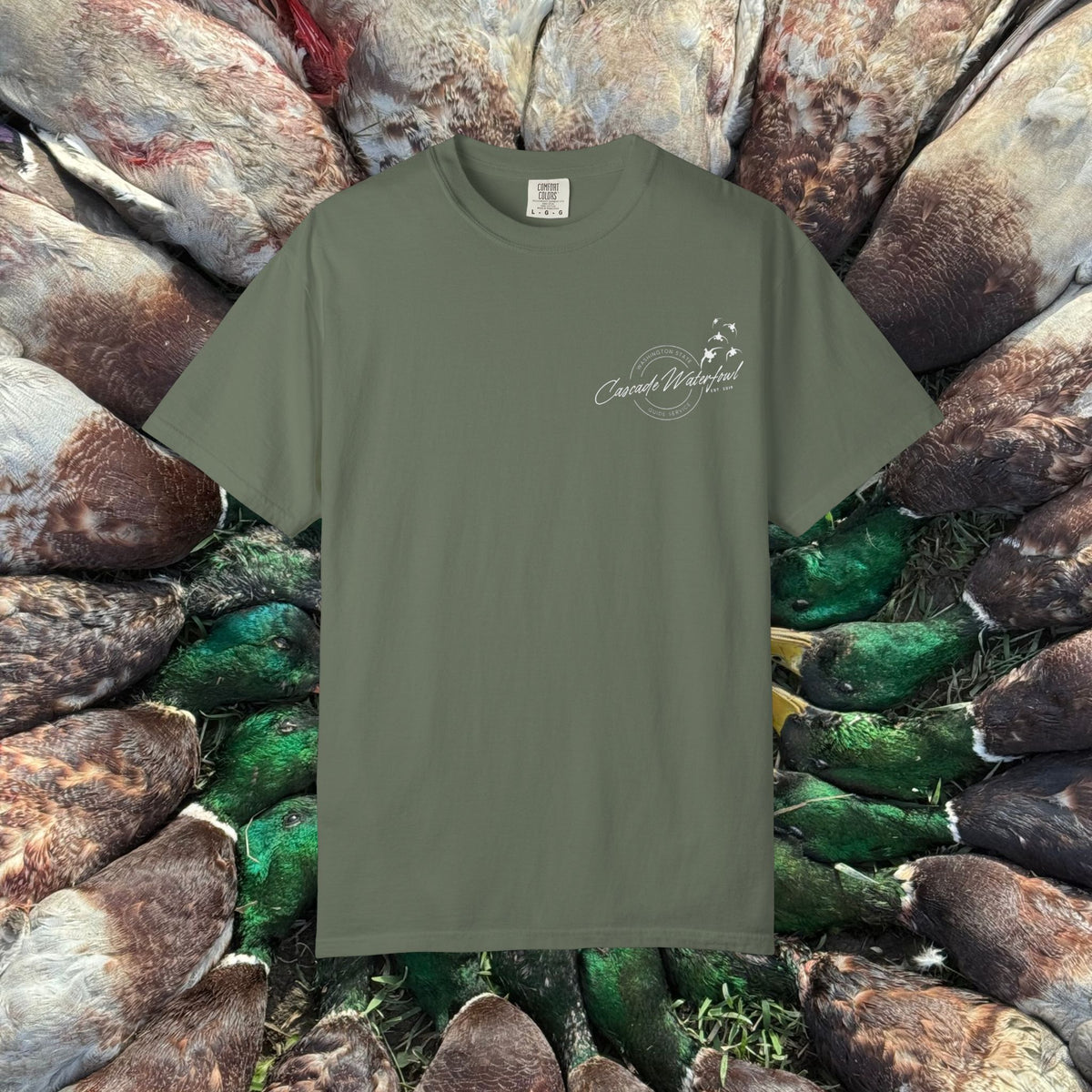 Mallard Pinwheel T-shirt / Cascade Waterfowl