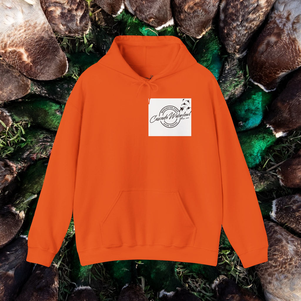 Mallard Pinwheel Hoodie / Cascade Waterfowl