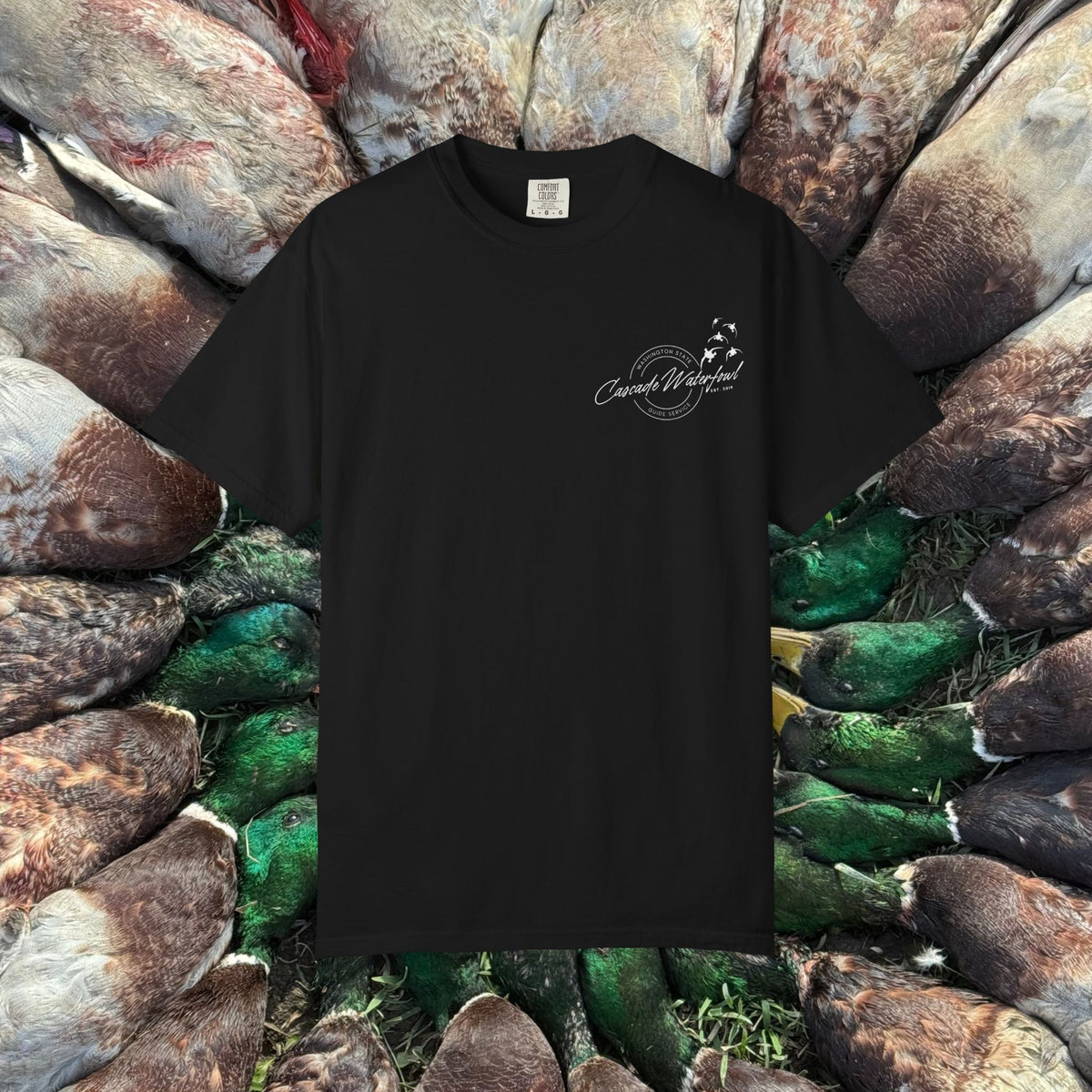 Mallard Pinwheel T-shirt / Cascade Waterfowl