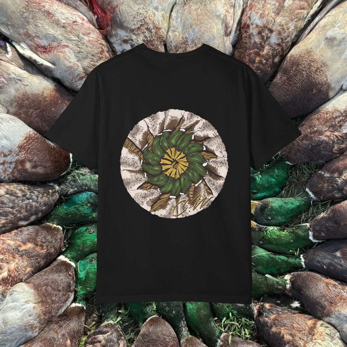 Mallard Pinwheel T-shirt / Cascade Waterfowl
