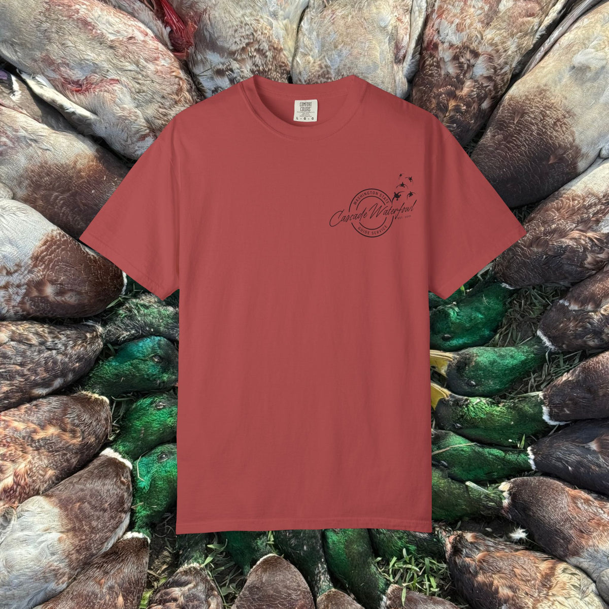 Mallard Pinwheel T-shirt / Cascade Waterfowl