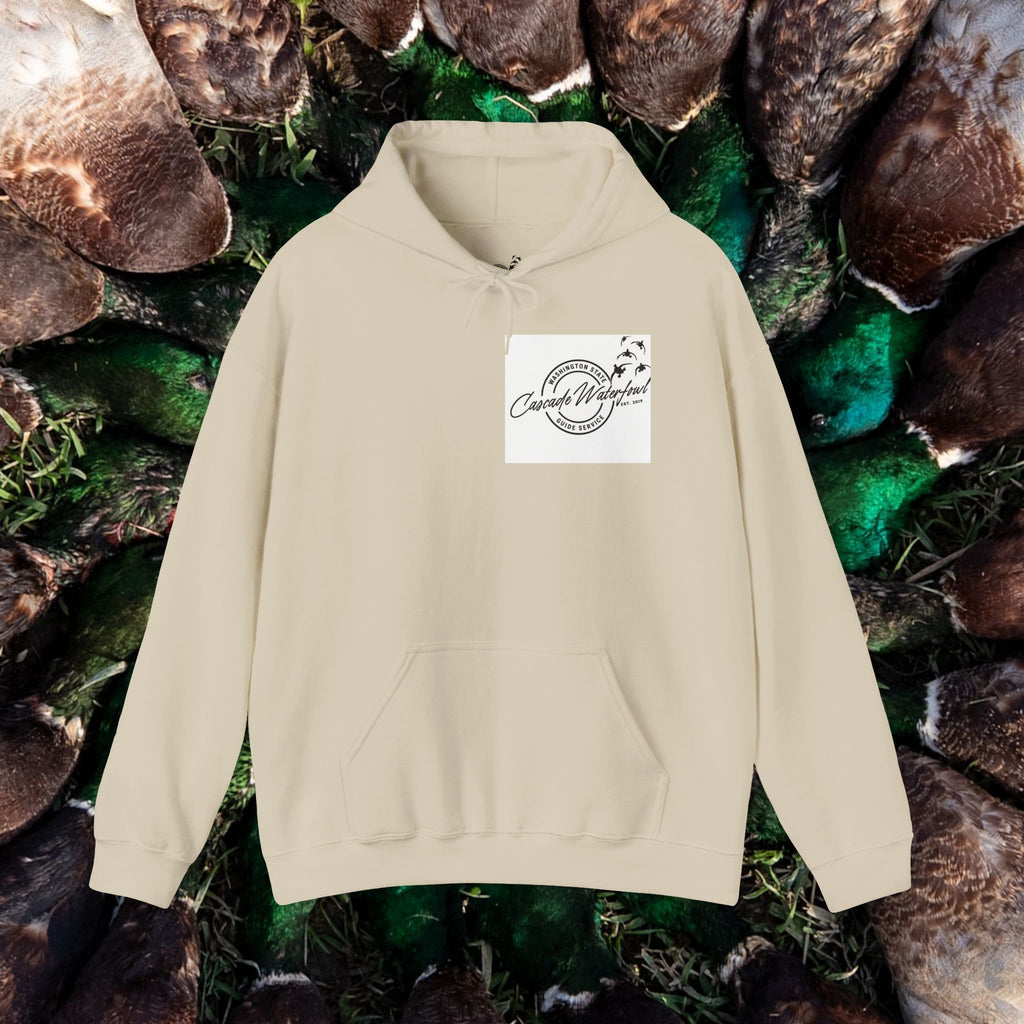 Mallard Pinwheel Hoodie / Cascade Waterfowl