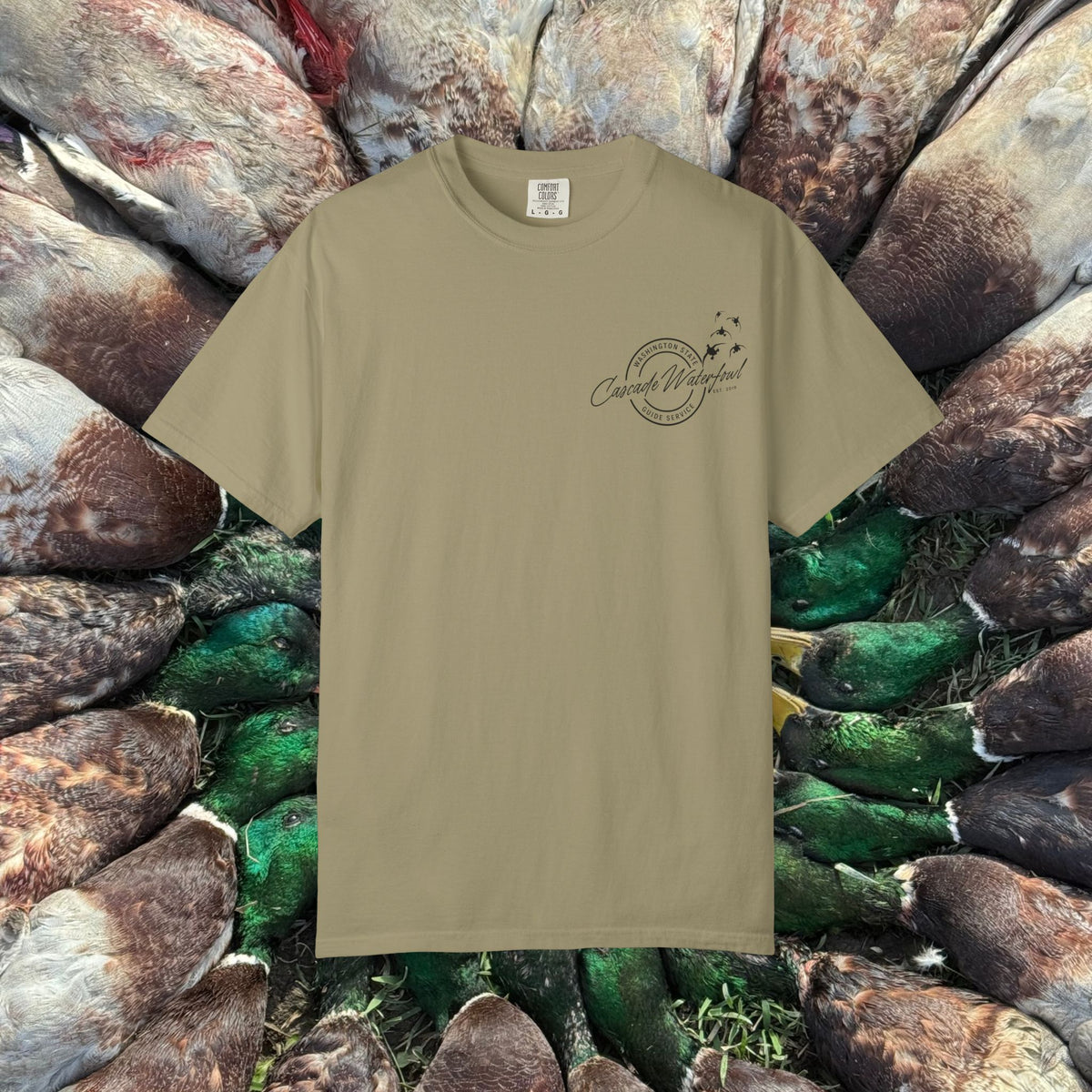 Mallard Pinwheel T-shirt / Cascade Waterfowl