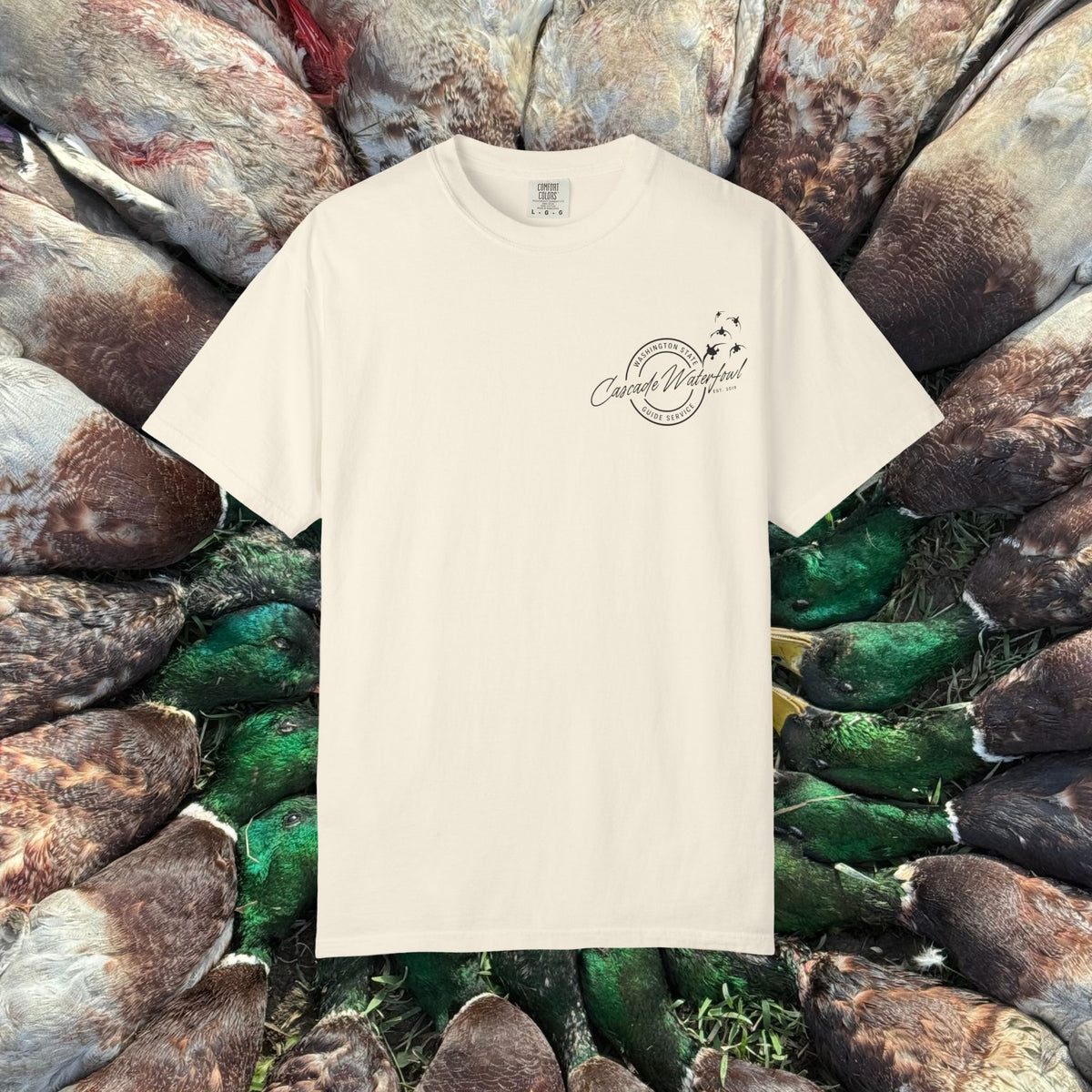 Mallard Pinwheel T-shirt / Cascade Waterfowl