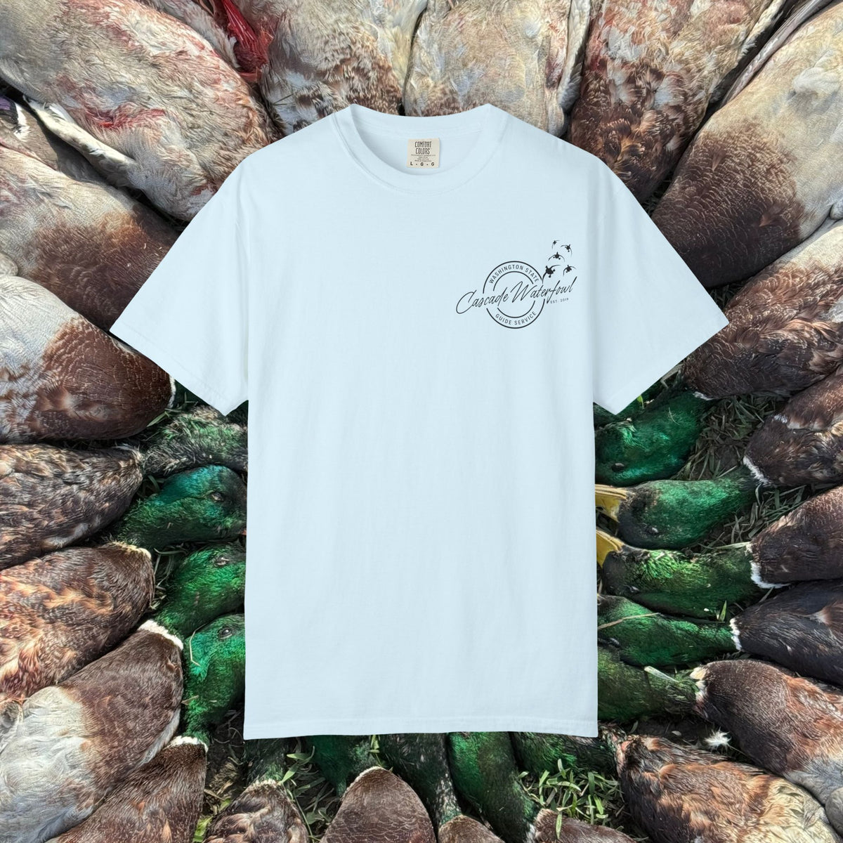 Mallard Pinwheel T-shirt / Cascade Waterfowl