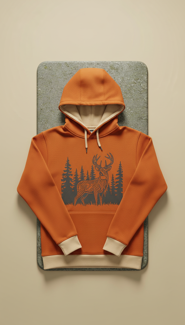 Hunter Orange Performance Hoodie