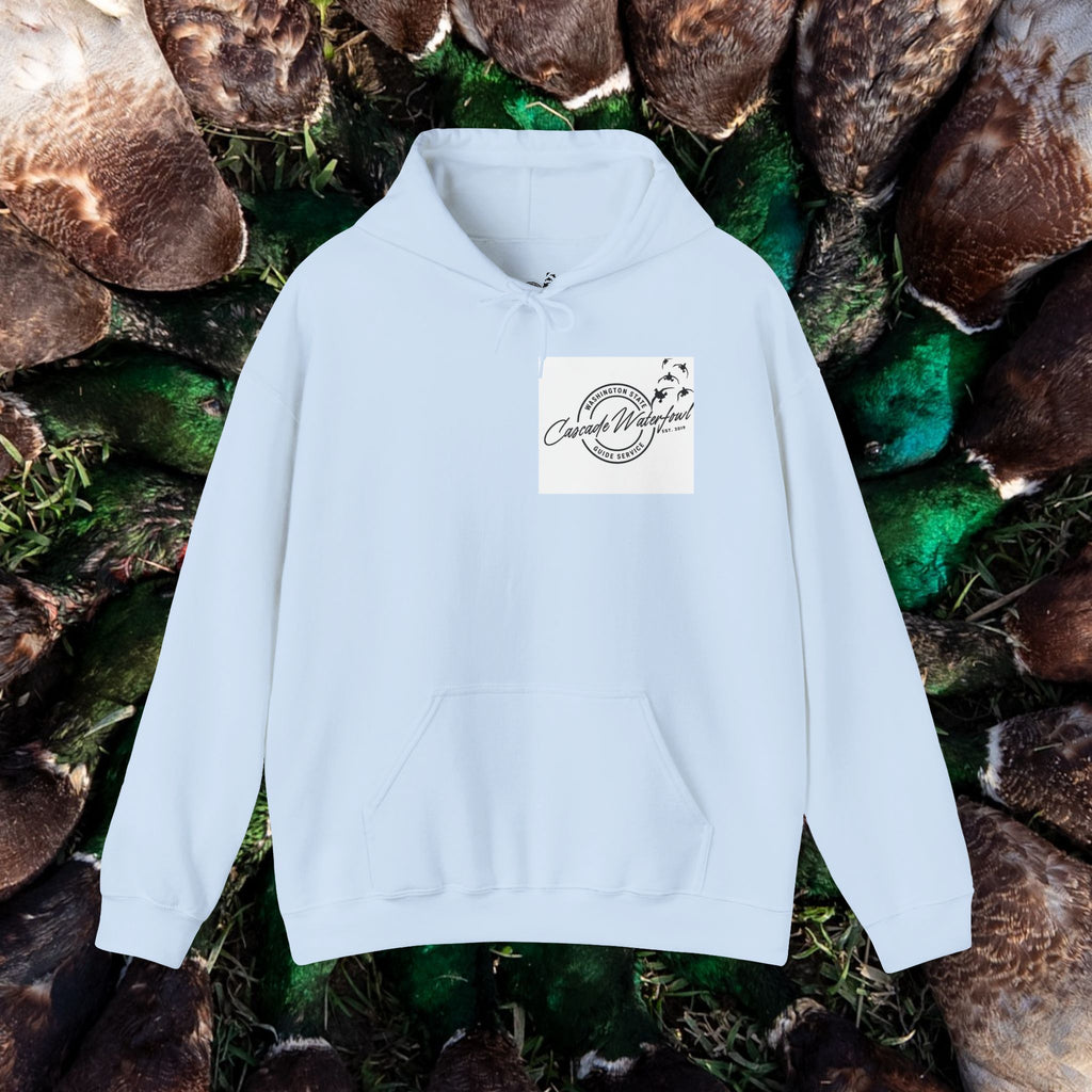 Mallard Pinwheel Hoodie / Cascade Waterfowl